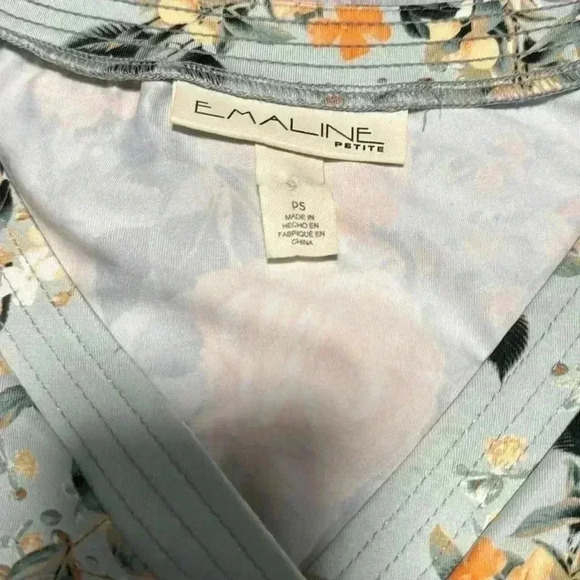 3/25 promo! Emmaline petite pleated blouse - Picture 3 of 5